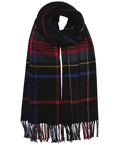 Lauren Ralph Exploded Plaid Pattern Scarf