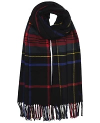 Lauren Ralph Exploded Plaid Pattern Scarf