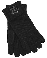 Lauren Ralph Lauren Metallic Embroidery Gloves
