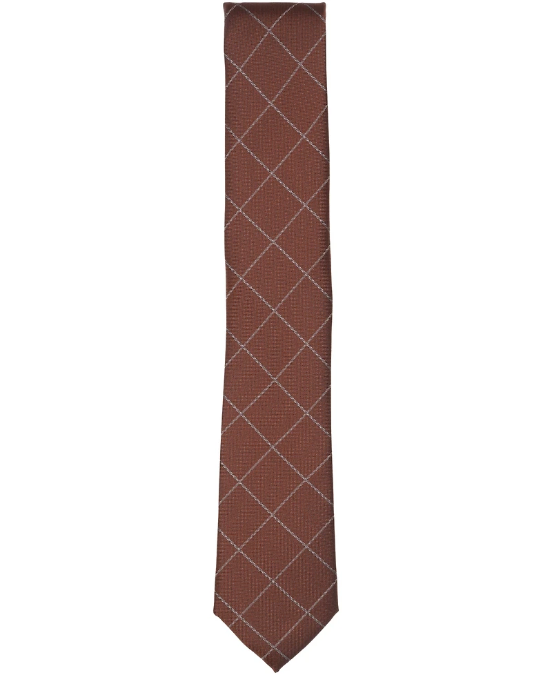 Alfani Men's Stratos Grid Tie, Macy's Exclusive