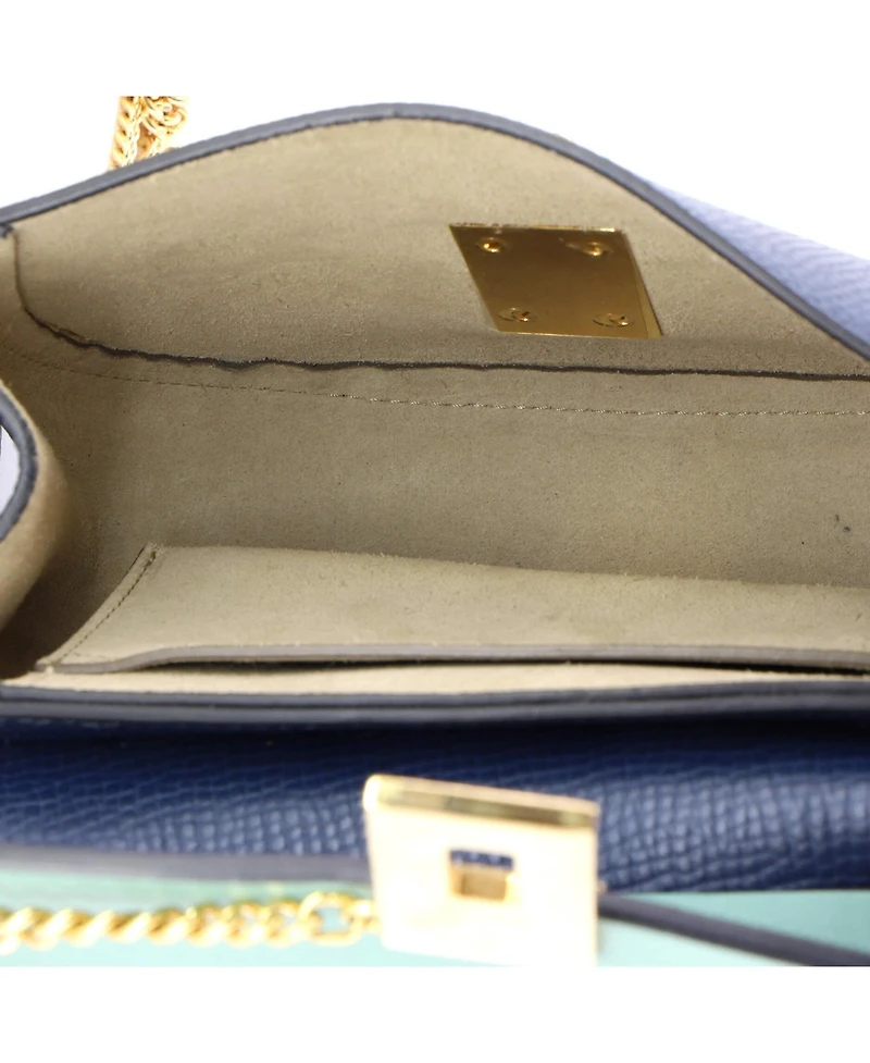 Pre-Owned Chloe Mini Drew Crossbody Bag Leather