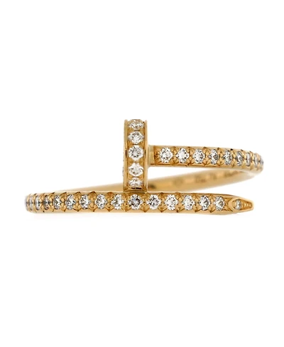 Pre-Owned Cartier Juste un Clou Paved Ring