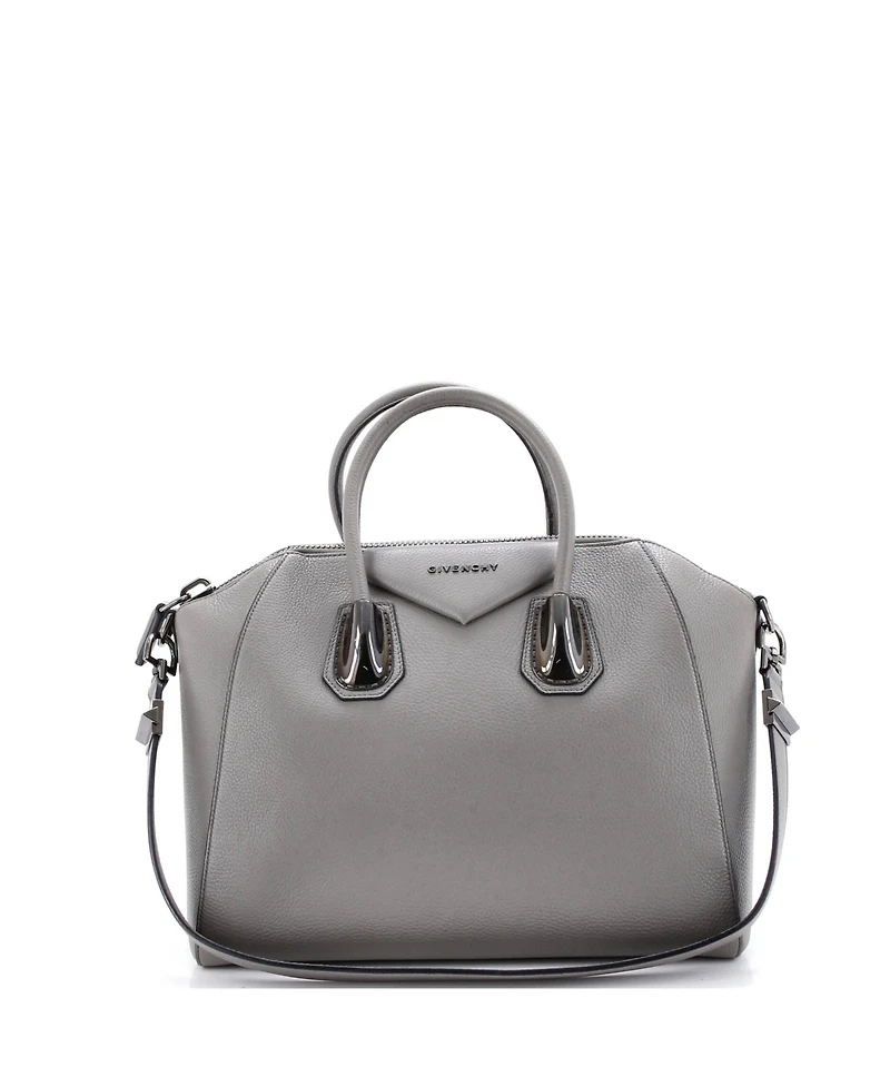 Pre-Owned Givenchy Medium Antigona Bag Leather and Kenya Metal