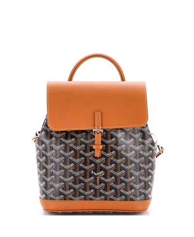 Pre-Owned Goyard Mini Alpin Backpack Coated Canvas