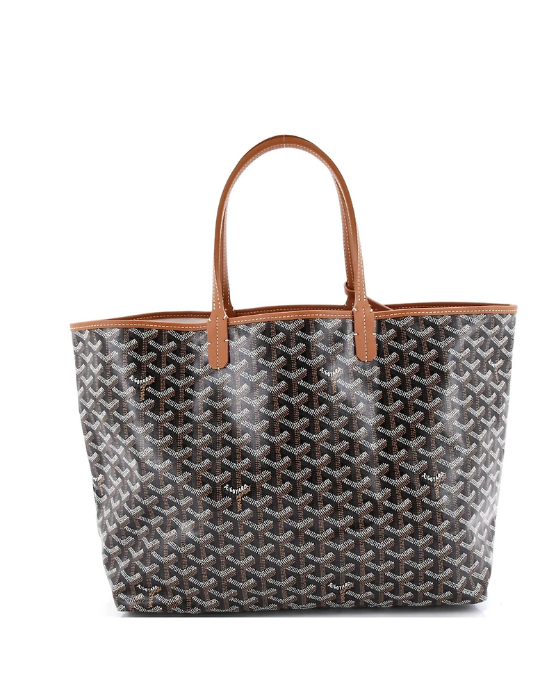 Pre-Owned Goyard Pm Saint Louis Tote Coated Canvas