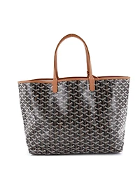 Pre-Owned Goyard Pm Saint Louis Tote Coated Canvas