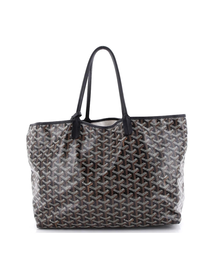 Pre-Owned Goyard Pm Saint Louis Tote Coated Canvas