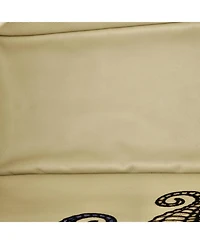 Pre-Owned Goyard Pm Anjou Reversible Tote Embroidered Coated Canvas