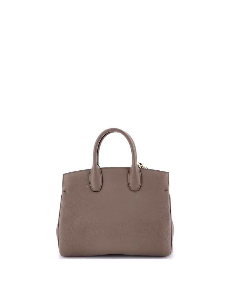 Pre-Owned Salvatore Ferragamo Small Studio Satchel Leather