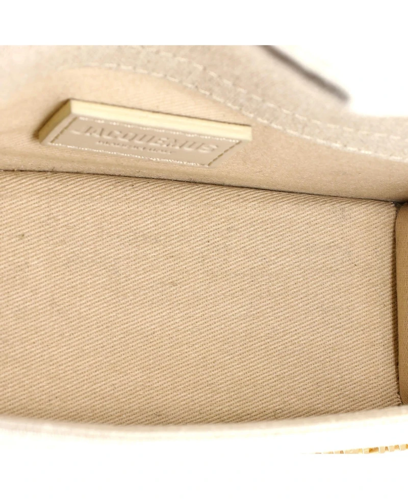 Pre-Owned Jacquemus Le Bambino Top Handle Flap Bag Canvas