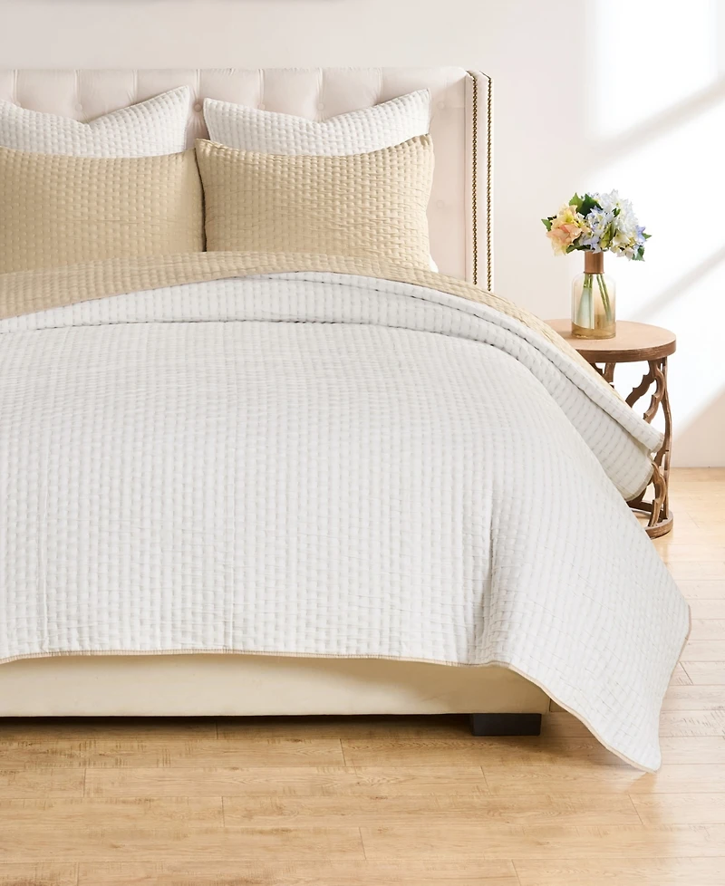 Greenland Home Fashions Homestead Modern Artisan 3-Pc. Quilt Set, Full/Queen