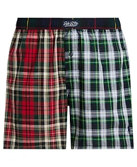 Polo Ralph Lauren Men's Plaid Woven Boxer