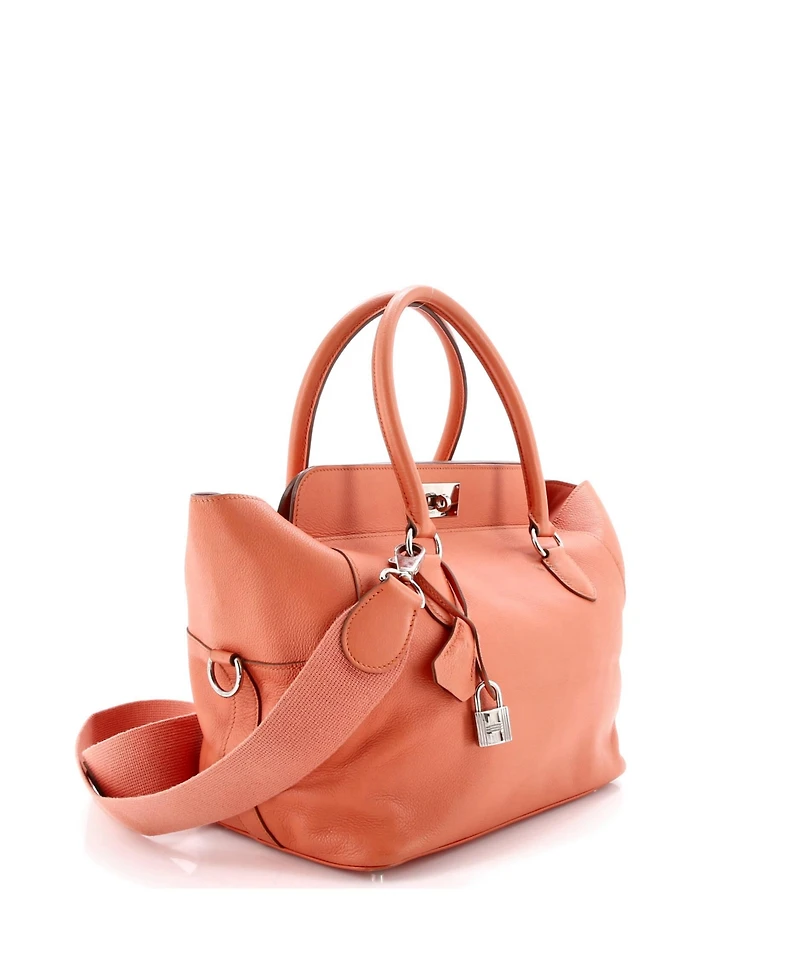 Pre-Owned Hermes 26 Toolbox Bag Evercolor
