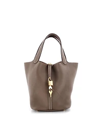 Pre-Owned Hermes Mm Picotin Lock Bag Clemence