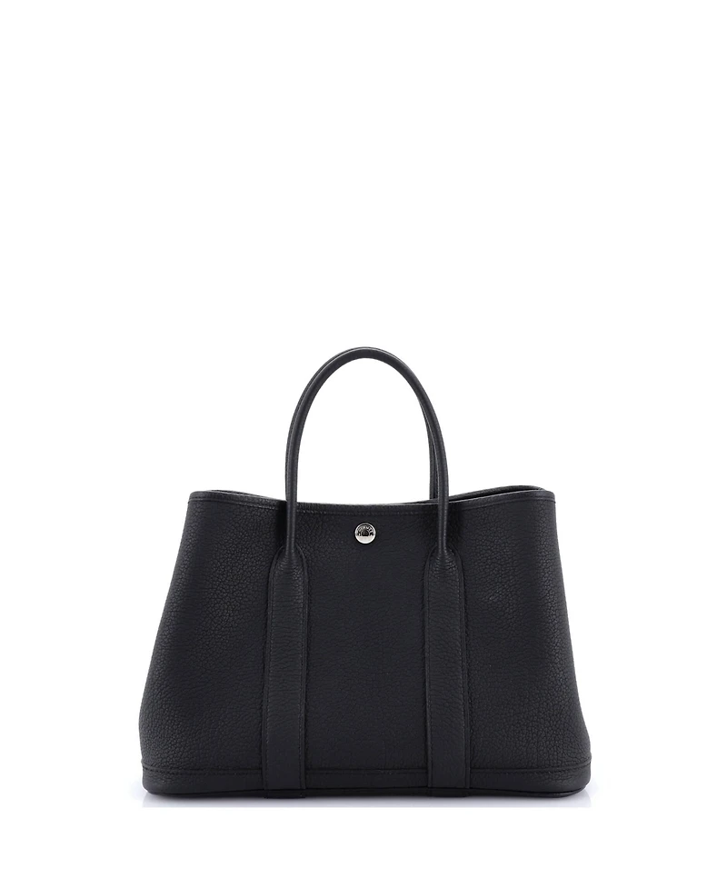 Pre-Owned Hermes 30 Garden Party Tote Leather