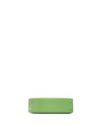 Pre-Owned Hermes Kelly Handbag Epsom with Palladium Hardware