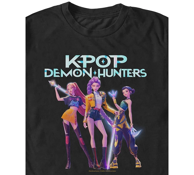 Fifth Sun Men's K-Pop Demon Hunters Graphic Print T-Shirt