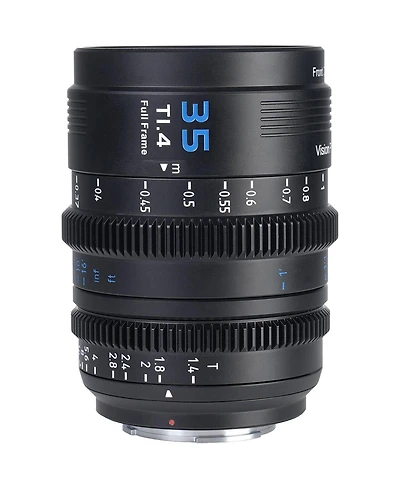 Sirui Vision Prime 1 Series 35mm T1.4 Full Frame Cine Lens (Native E mount, Black Color, Z/Rf/L Mount Adapter)