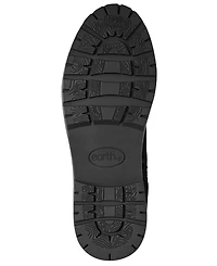 Earth Women's Thrill Buckle Strap Ruched Booties