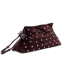 Sam Edelman Poppy Oversized Leather Drawstring Clutch