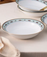 Noritake Serene Garden 4-Pc. Rim Dinner Bowl Set, Service for 4