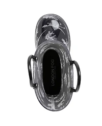 London Fog Toddler Boys 5T-10T Sven T Printed Rain Boots