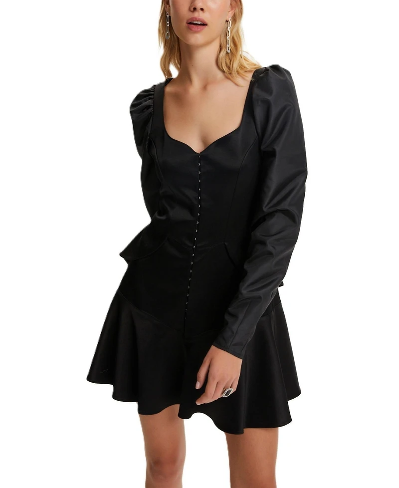 Nocturne Women's Mini Crepe Dress