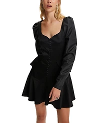 Nocturne Women's Mini Crepe Dress