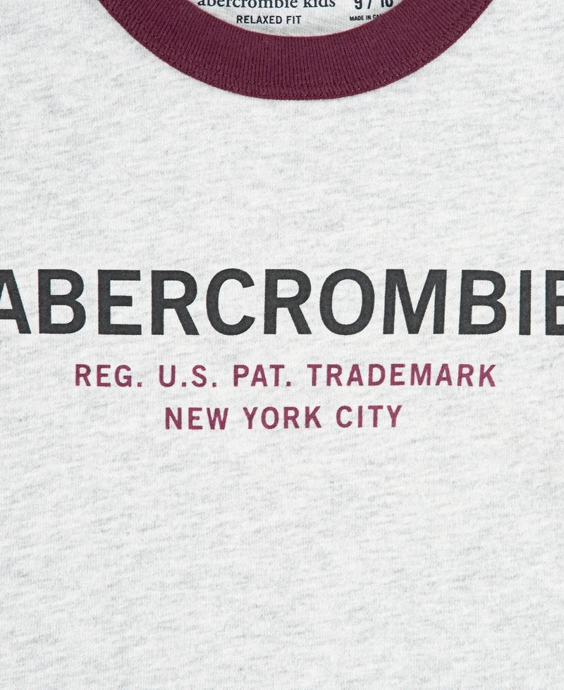 abercrombie kids Boys 5-18 Ringer Short Sleeve T-Shirt