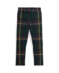Polo Ralph Lauren Girls 2T-6X Plaid Leggings