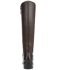 Franco Sarto Women's Gisella Wide Calf Round Toe Zip Tall Boots