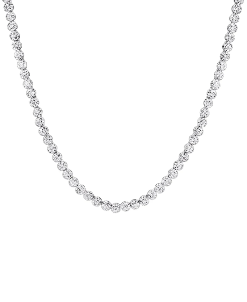 Macy's Diamond Necklace (5 ct. t.w.) in 14K White Gold