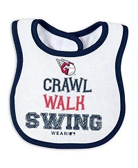 Wear by Erin Andrews Baby Boys and Girls 2-Piece Cleveland Guardians Sleep Play Set