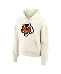 Fanatics Women's Cream Cincinnati Bengals Dove Legacy Pullover Hoodie