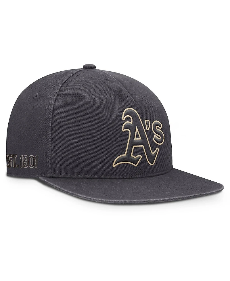 Nike Men's Anthracite Athletics Monotone Pro Adjustable Hat