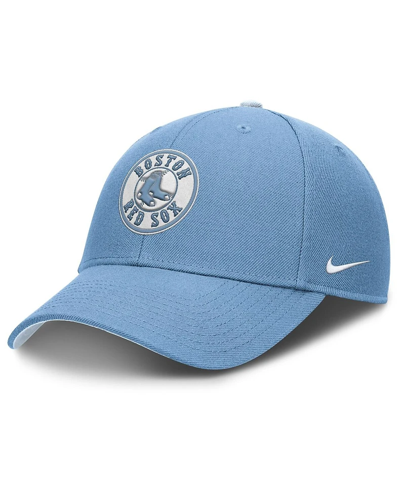 Nike Men's Light Blue Boston Red Sox Rise Dri-Fit Adjustable Hat