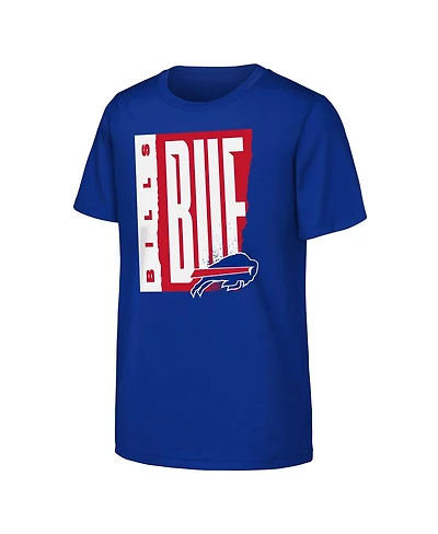 Outerstuff Big Boys and Girls Royal Buffalo Bills Tear It Up T-Shirt