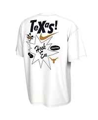 Nike Men's White Texas Longhorns Max90 T-Shirt