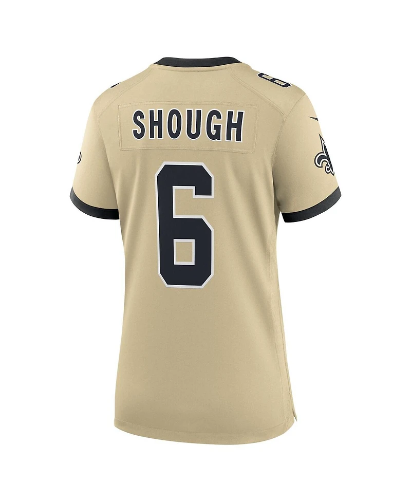 Nike Women'sTyler Shough Gold New Orleans Saints Alternate Game Player Jersey