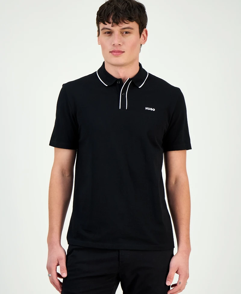 Hugo by Boss Men's Dalombi Button-Placket Polo Shirt