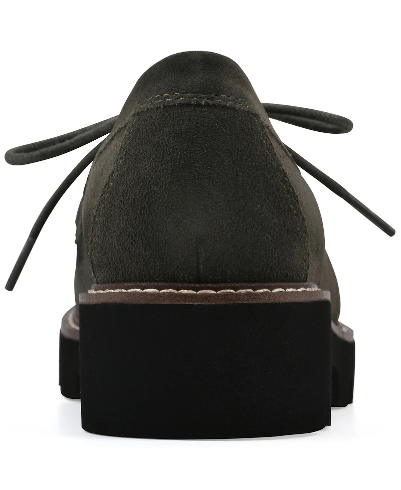 White Mountain Women's Gino Lug Sole Loafers