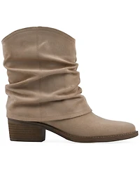 White Mountain Women's Alden Mid Calf Western Booties