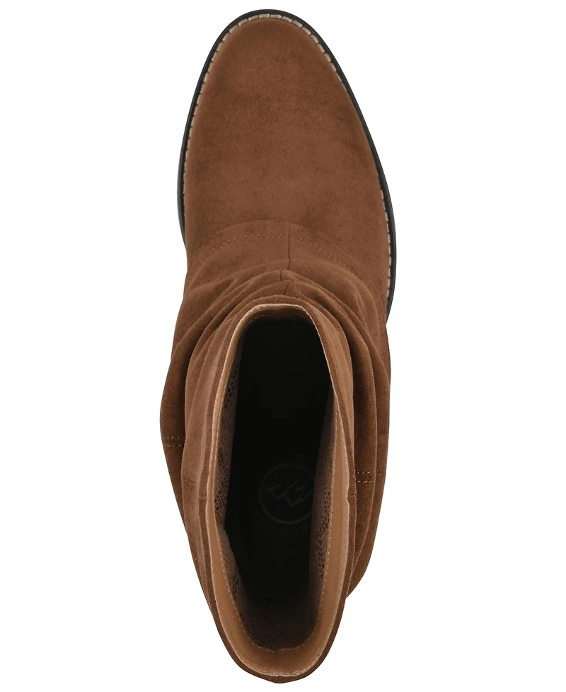 White Mountain Women's Alden Mid Calf Western Booties