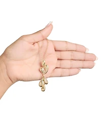 BCBGeneration Sculptural Drop Pendant Necklace