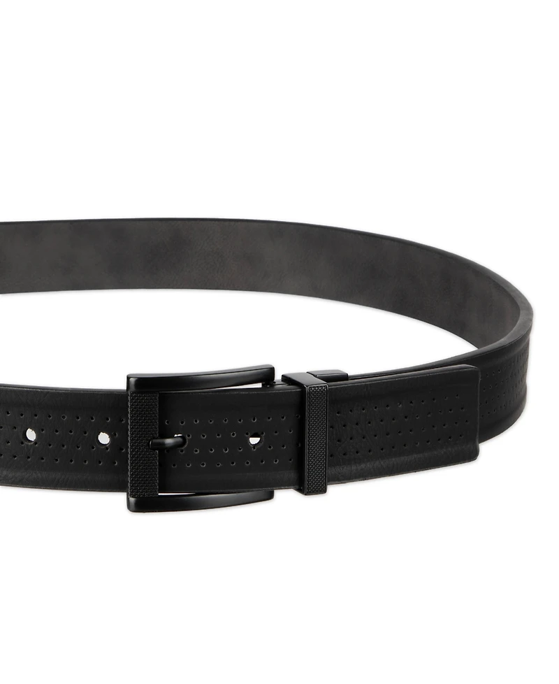 Kenneth Cole Reaction Men's Reversible Perforated Harne Belt