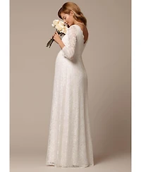 Tiffany Rose Maternity Chloe Lace Wedding Gown