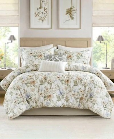 Harbor House Herbal Print Oversized 6 Pc. Comforter Set