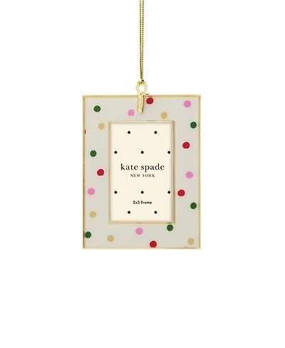 Kate Spade Be Jolly Mini Frame Ornament