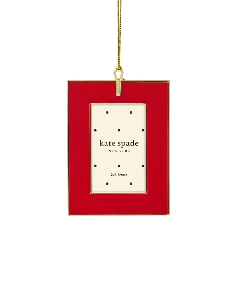 Kate Spade Be Jolly Mini Frame Ornament