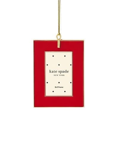 Kate Spade Be Jolly Mini Frame Ornament